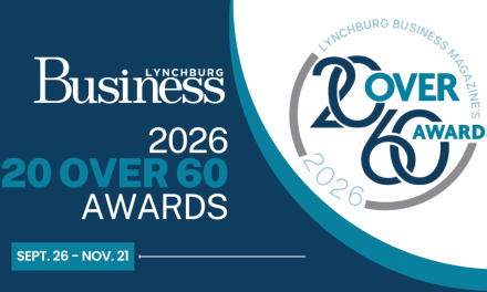 Welcome to the 2026 Lynchburg Business 20 Over 60 Awards!